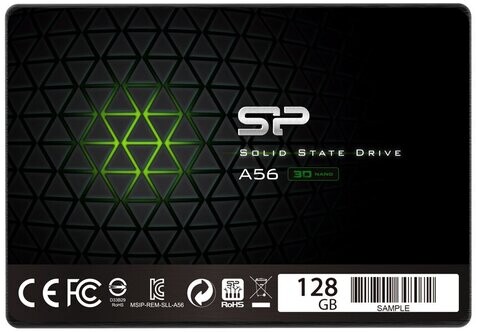 

SSD накопитель Silicon Power Ace A56 SATA III/128Gb/2.5 (SP128GBSS3A56B25)