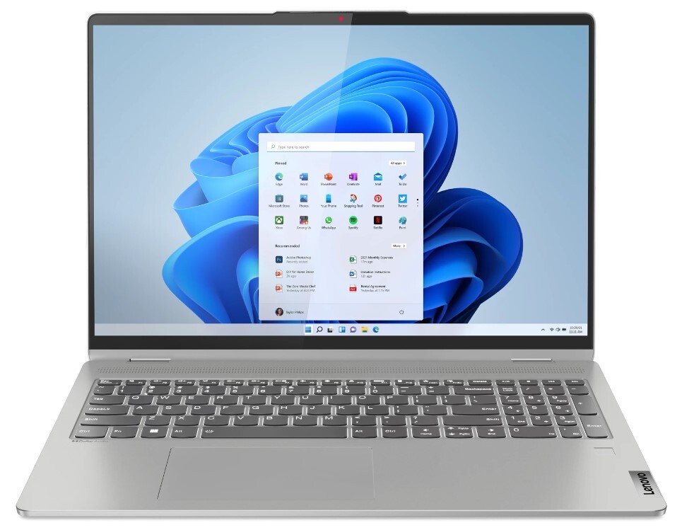 

Ноутбук Lenovo IdeaPad Flex 5 16IAU7 Win11Home grey (82R80040RU)