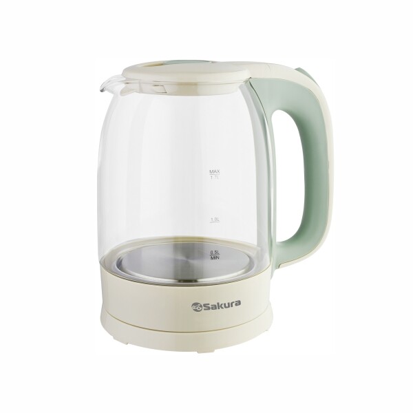 

Чайник Sakura SA-2740GR фисташковый/бежевый