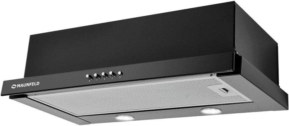 

Встраиваемая вытяжка Maunfeld VSH 60 Black Gl