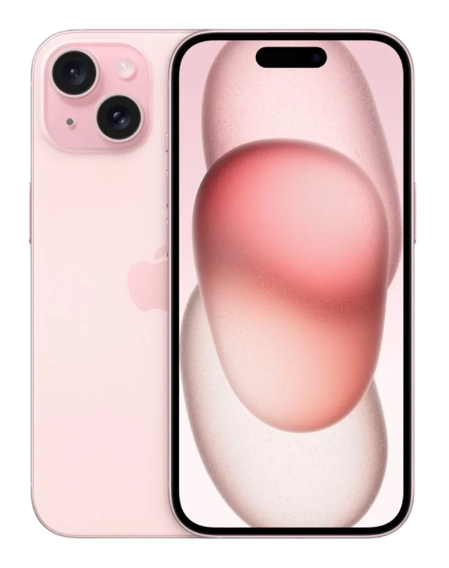 

Телефон Apple iPhone 15 (A3092) 128Gb розовый (MTLE3ZA/A)