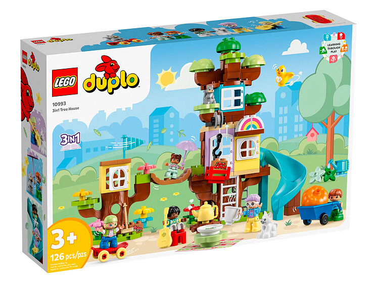 

Конструктор Lego Duplo 3в1 Дом на дереве (10993)