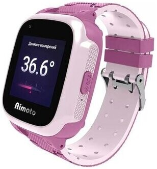 

Детские смарт-часы Кнопка Жизни Aimoto Integra 4G розовый (9600304)