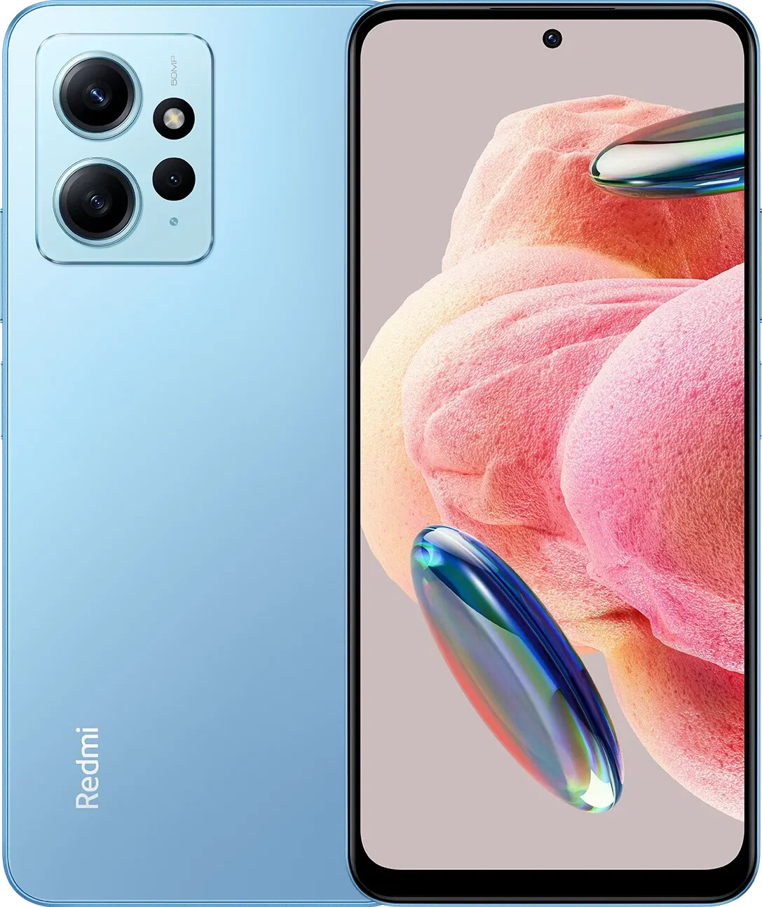 Телефон Xiaomi Redmi Note 12 6/128Gb Ice Blue