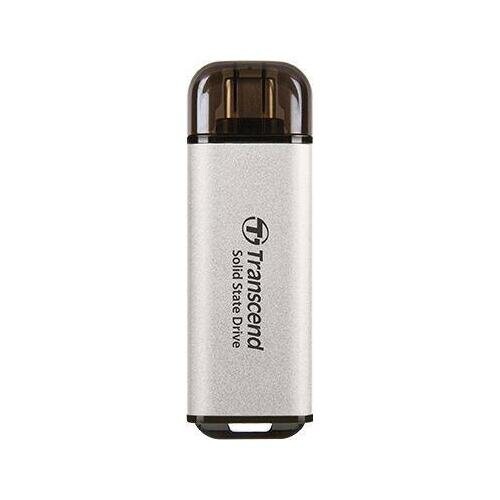 

Внешний жесткий диск Transcend ESD300 серебристый USB-C 512GB (TS512GESD300S)