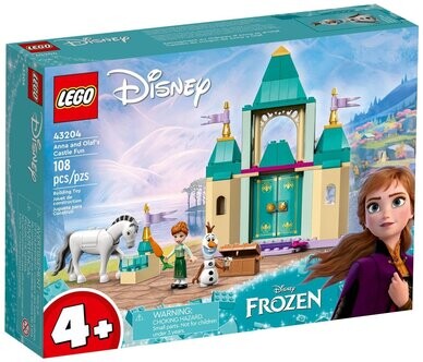 

Конструктор Lego Disney Веселье принцессы Анны и Олафа в замке, 108 дет. (43204)