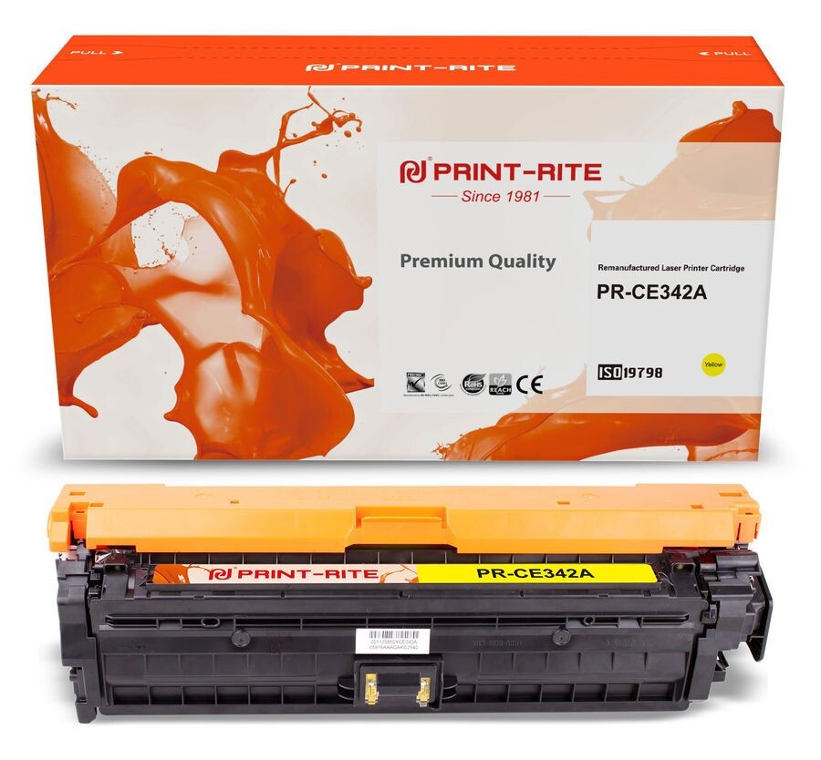 

Картридж Print-Rite PR-CE342A (TRHE96YPU1J) желтый