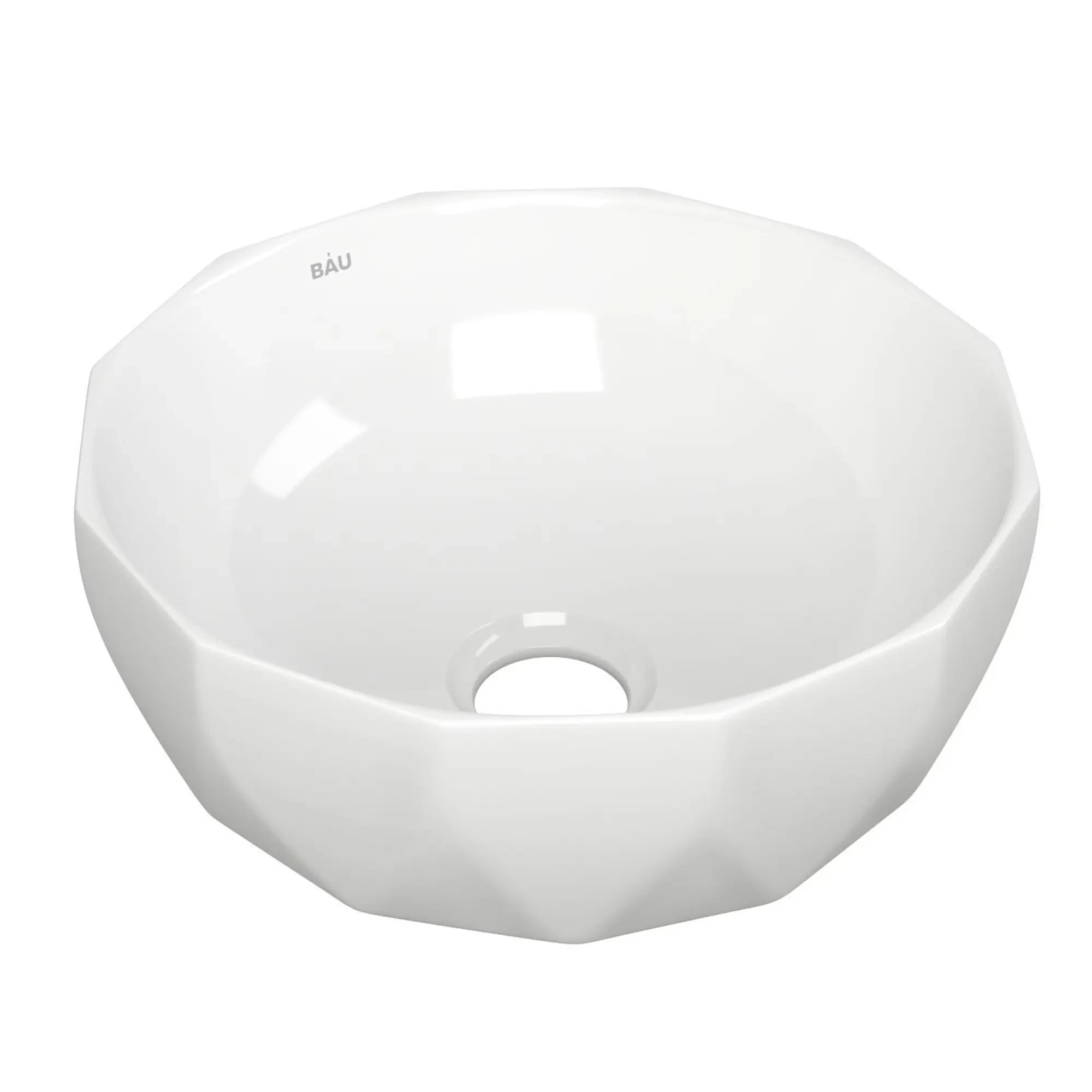 

Раковина для ванной Bauedge Diamond NRD0021 белый