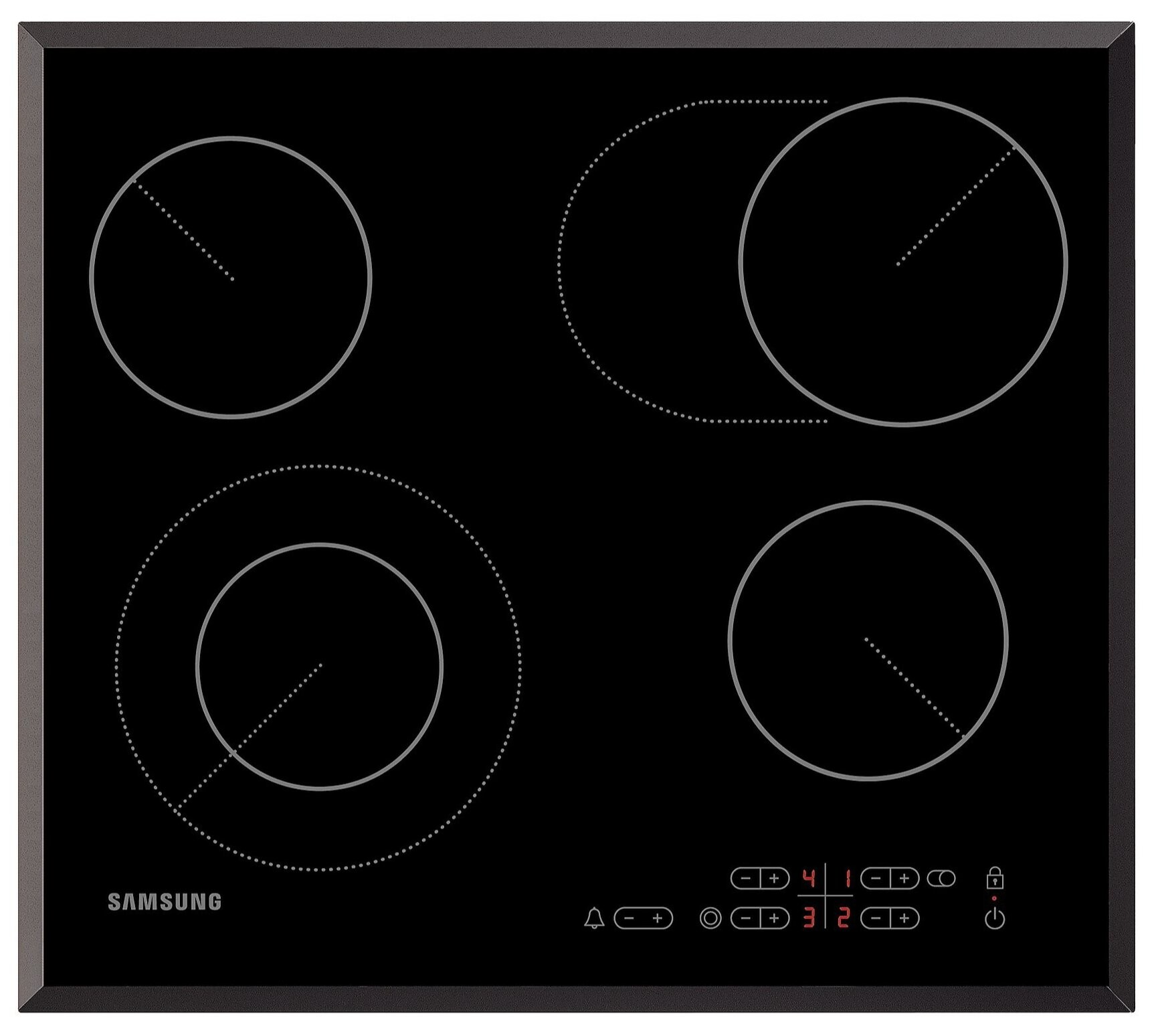 

Электрическая варочная панель Samsung NZ64T3516BK