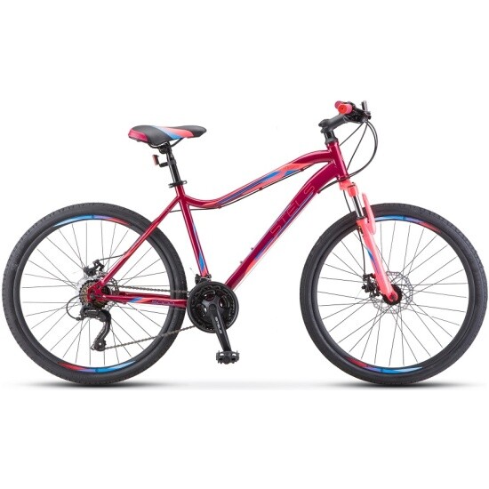

Велосипед взрослый STELS Miss-5000 MD 26 V020 Вишнёвый/розовый (LU096322*LU089358*18)