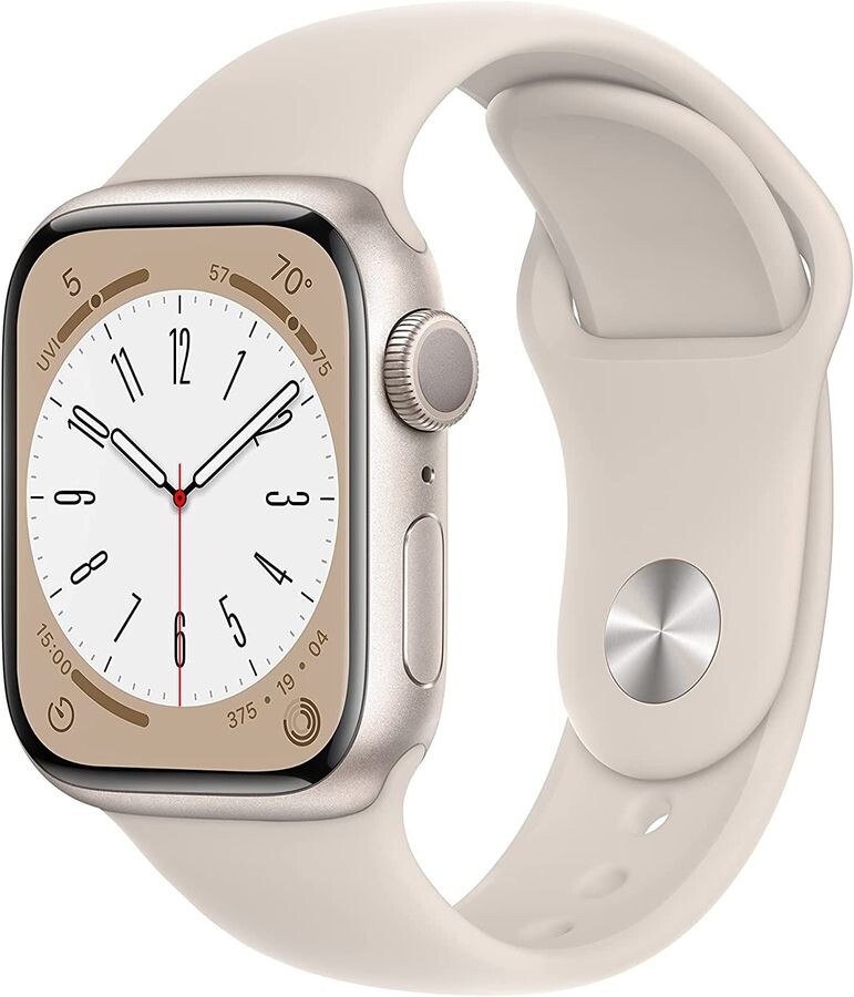 

Умные часы Apple Watch Series 8 А2770 41мм сияющая звезда (MNUF3LL/A)