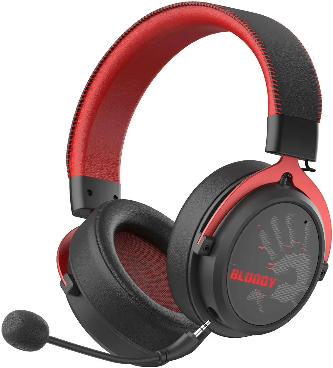 

Компьютерная гарнитура A4Tech Bloody MR590 Sports красный/черный