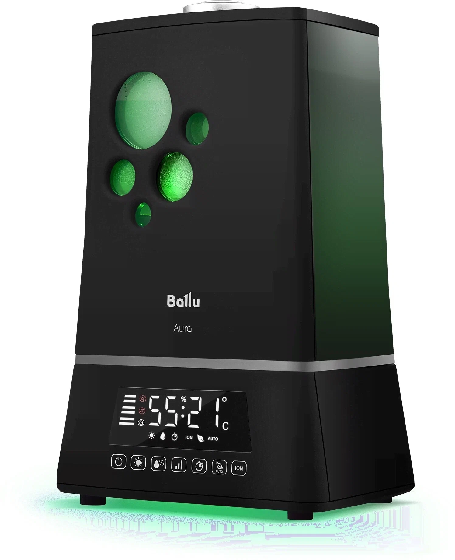 

Увлажнитель воздуха Ballu UHB-1500 AURA черный