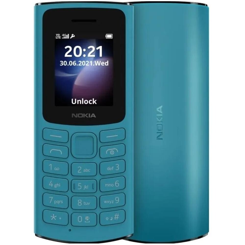 

Телефон Nokia 105 4G DS Blue (TA-1551)