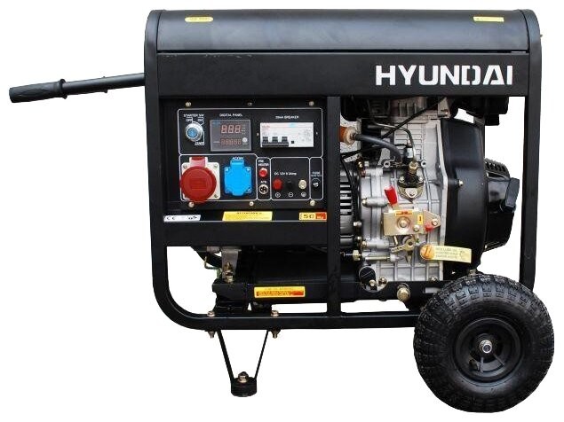 

Электрогенератор Hyundai DHY 8000LE-3