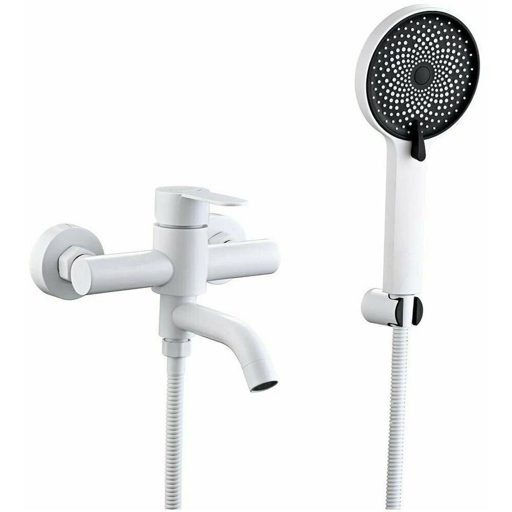 

Смеситель для ванны Fmark FS8206W белый
