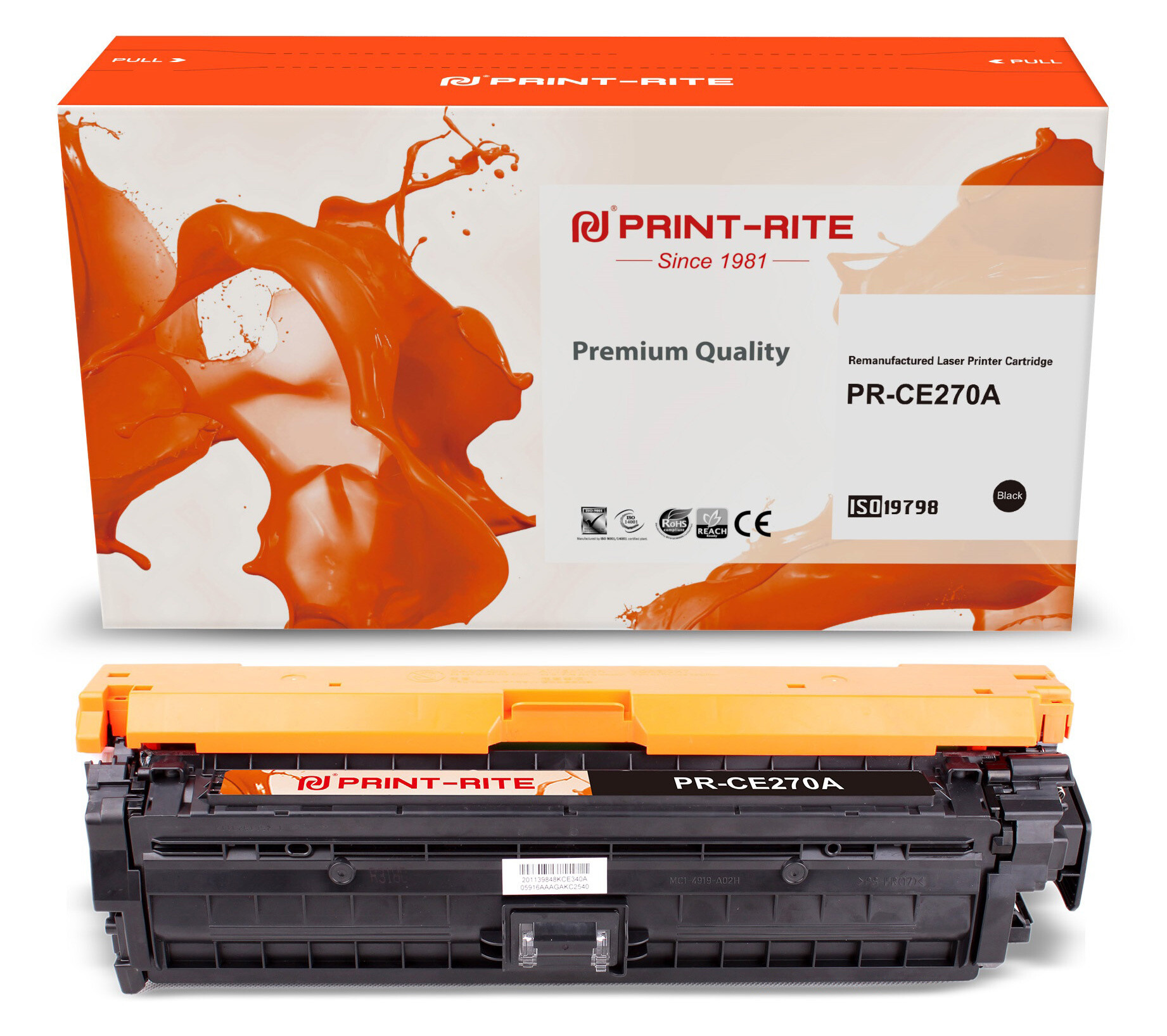 

Картридж Print-Rite PR-CE270A (TRH865MPU1J) черный