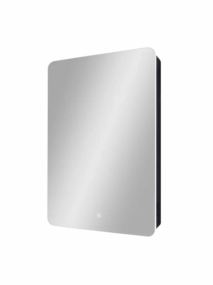 

Шкаф с зеркалом Continent Eltoro black LED 560х850мм правый (МВК113)