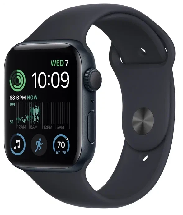 

Умные часы Apple Watch SE (2nd Gen) GPS 40mm Midnight (MNL83LL/A)