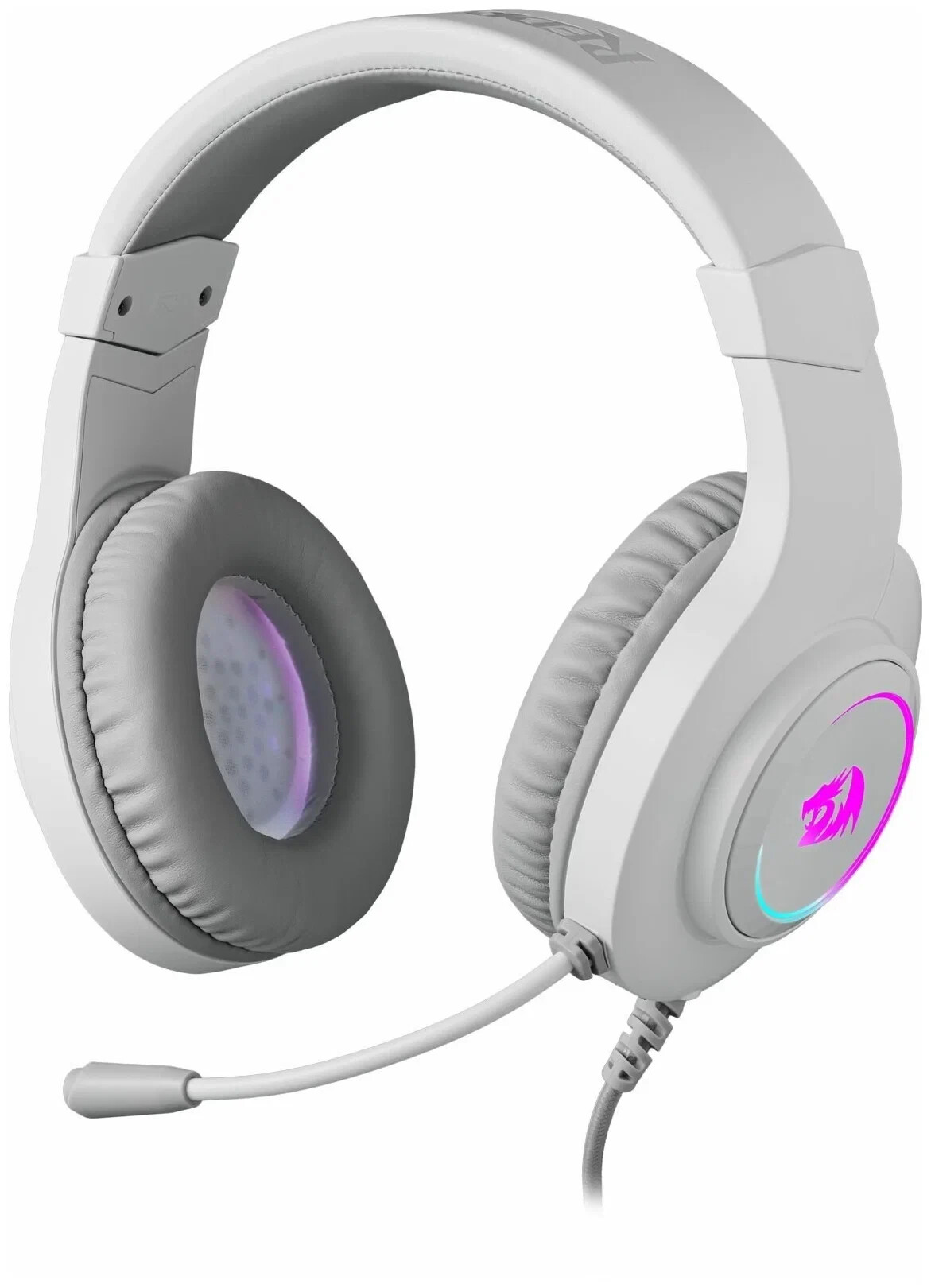 

Компьютерная гарнитура Redragon Hylas Белые RGB (70840)
