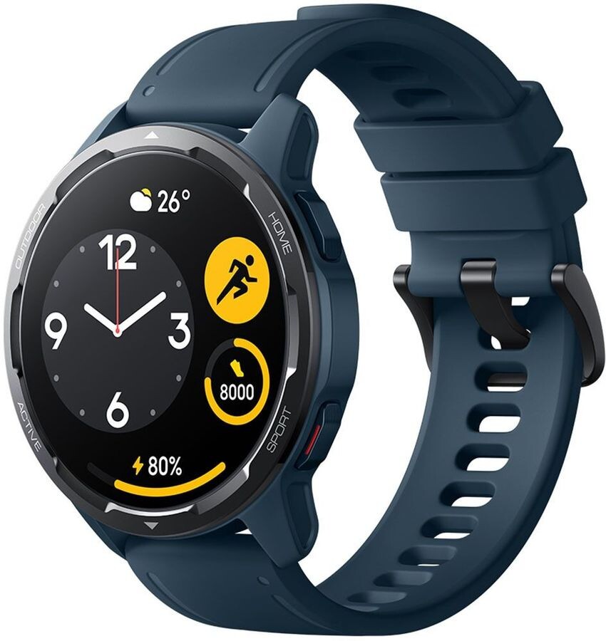 

Умные часы Xiaomi Watch S1 Active GL 46мм синий (bhr5467gl)