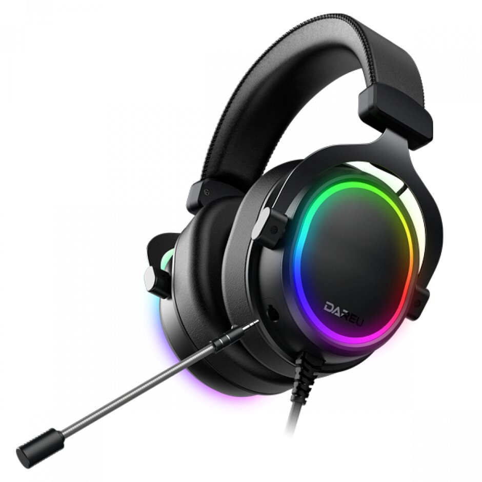 

Компьютерная гарнитура Dareu EH925s Pro Black