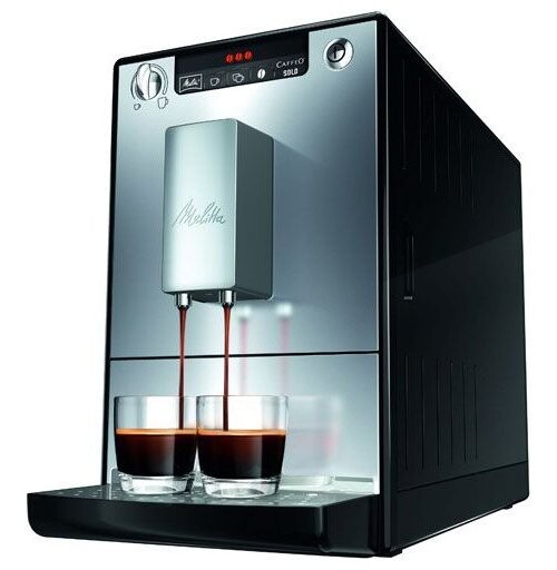 

Кофемашина Melitta Caffeo Solo чёрный/серебристый (E950-103)