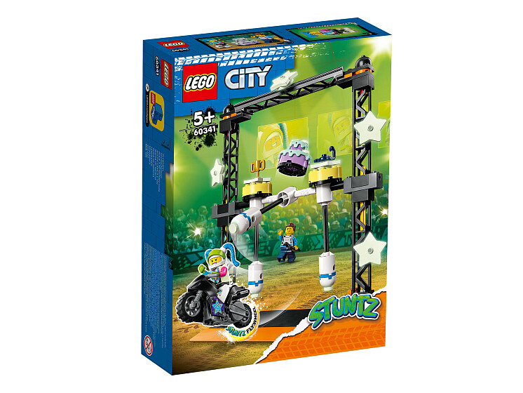 

Конструктор Lego City Трюковое испытание Нокдаун (60341)