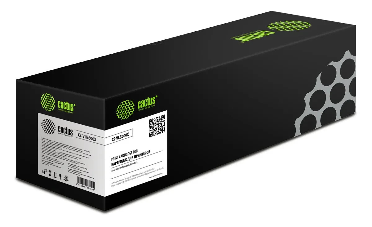

Картридж Cactus CS-VLB600X 106R03945 черный