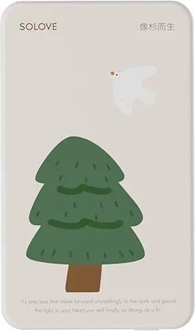 

Внешний аккумулятор Solove W9 5000мAч бежевый (w9 beige fir)