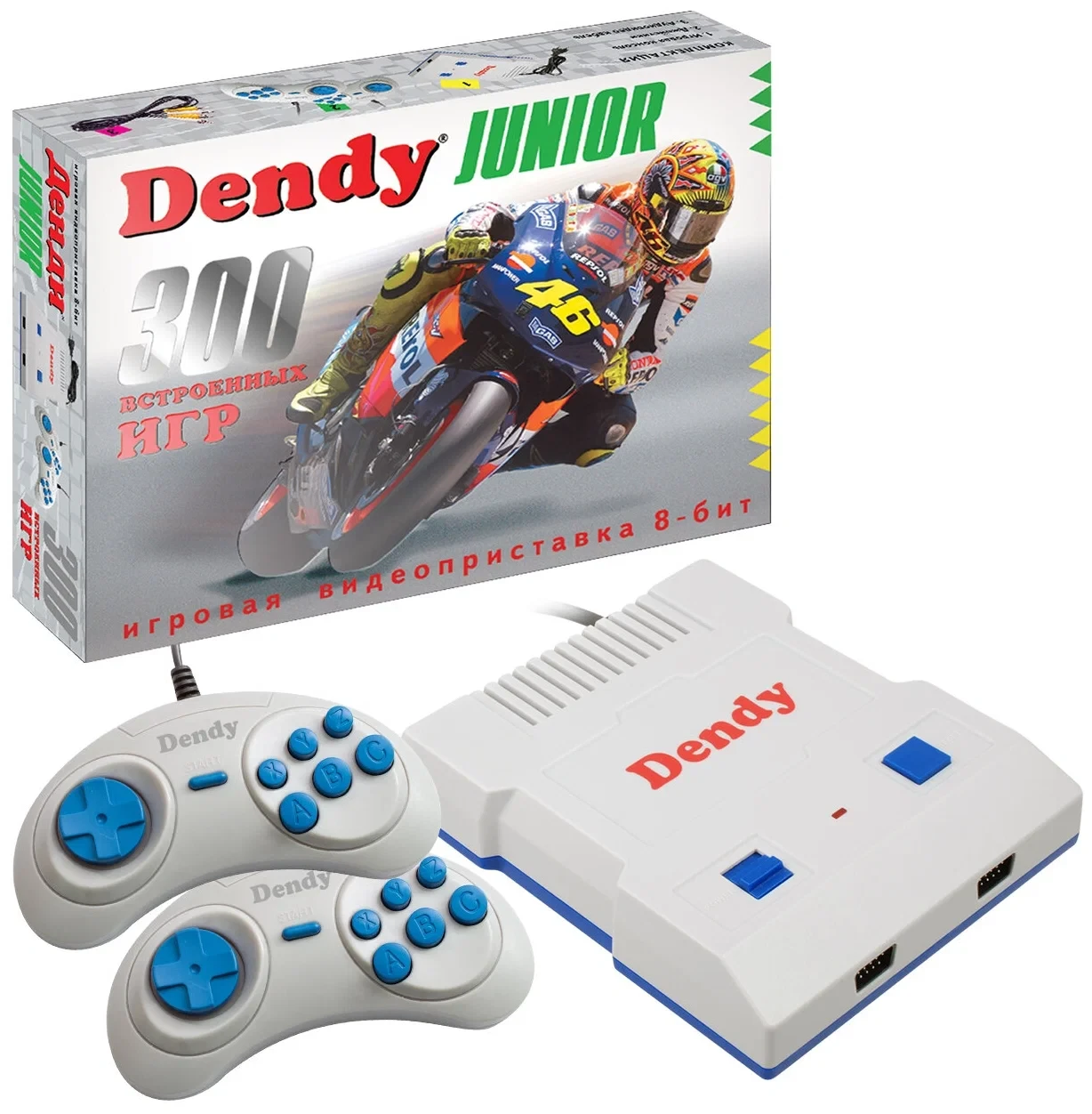 

Игровая консоль DENDY Junior (300 игр)