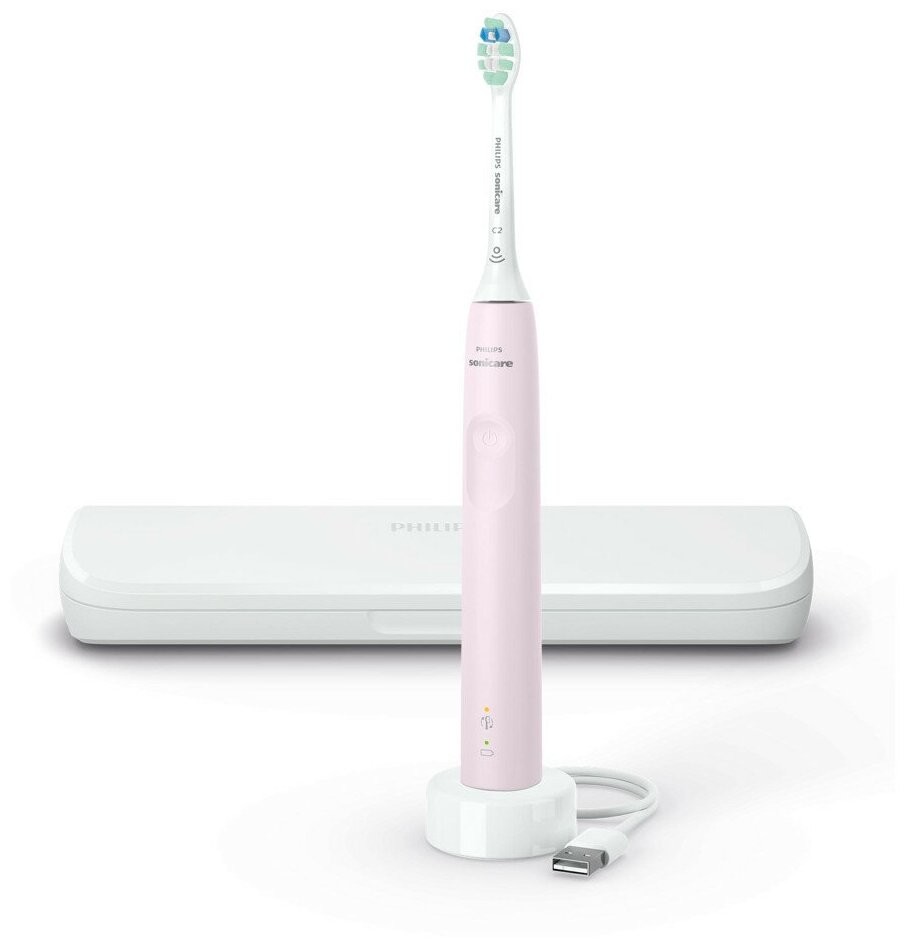 

Электрическая зубная щётка Philips HX3673/11 розовый