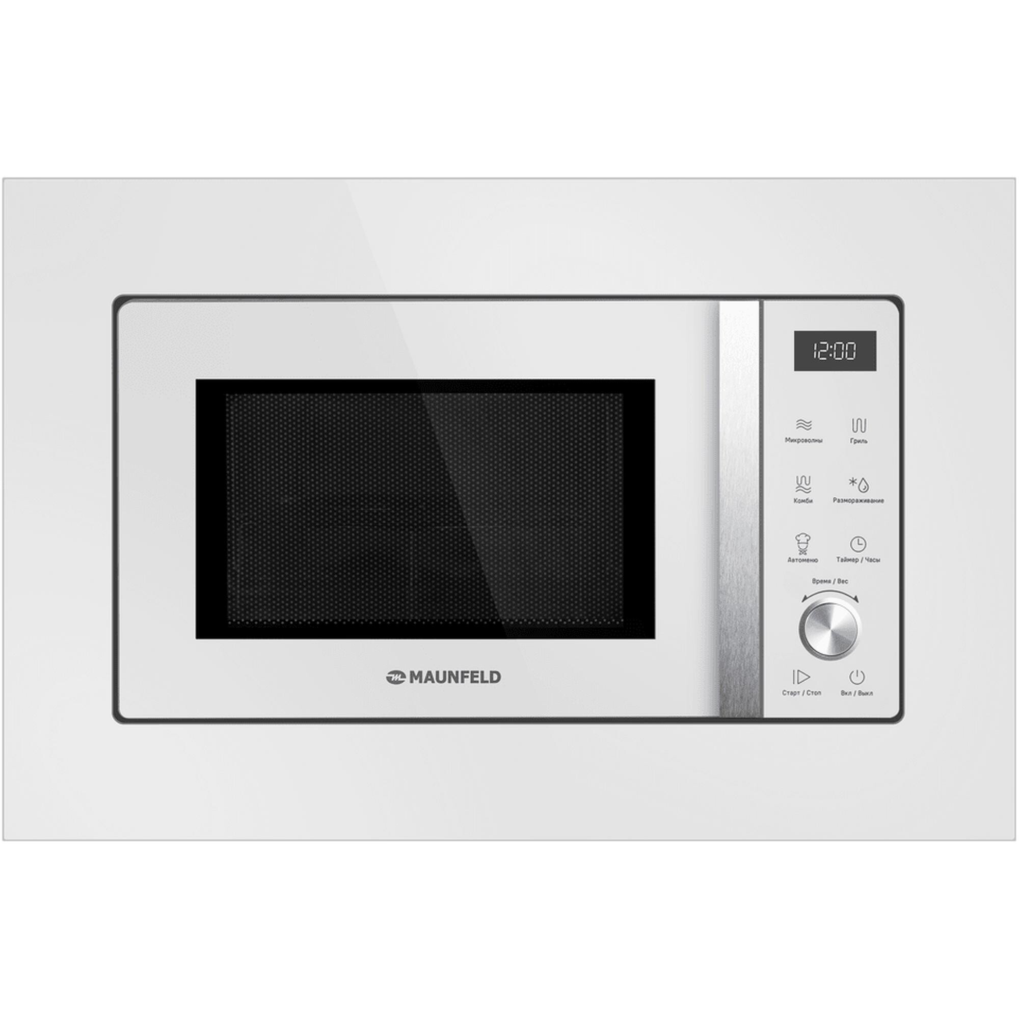 

Встраиваемая микроволновая печь Maunfeld JBMO1225FSGW02