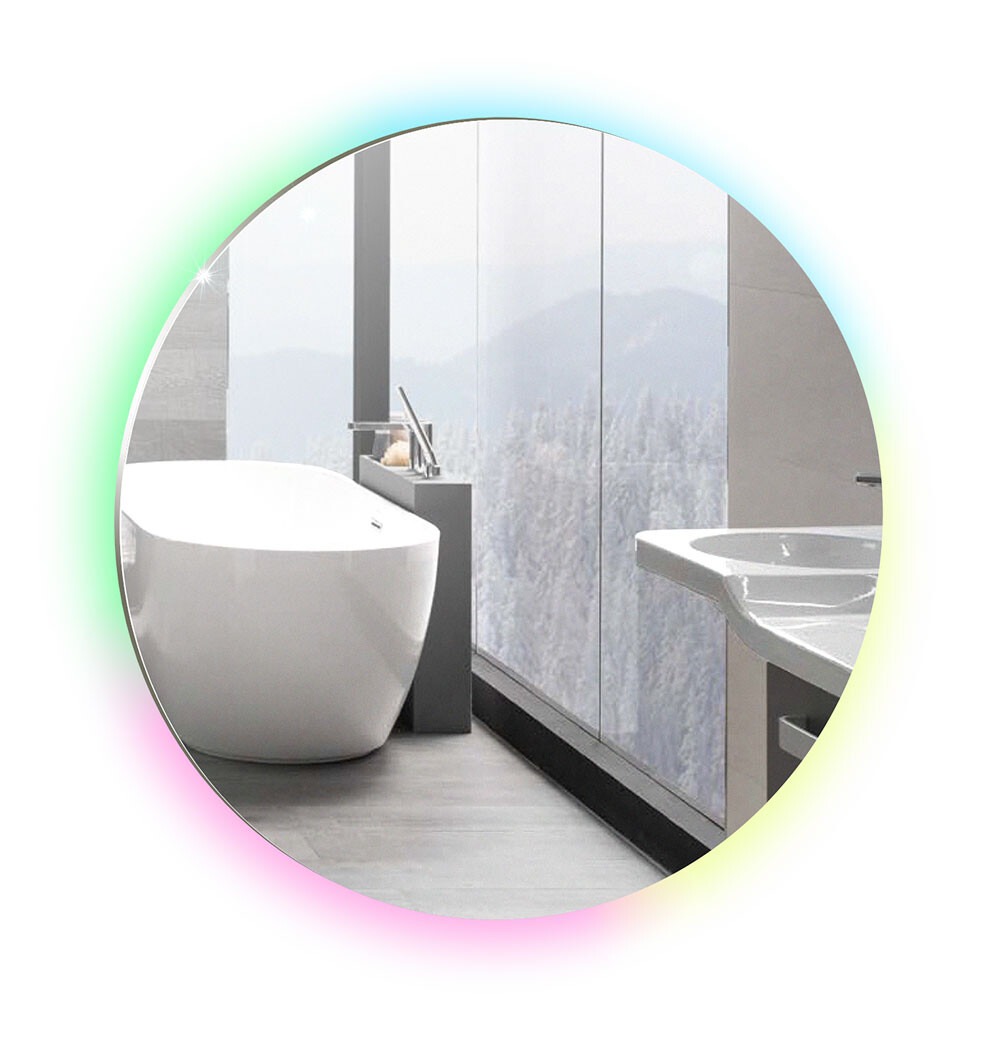 

Зеркало Silver mirrors Savanna D1000мм с подсветкой RGB (LED-00002603)