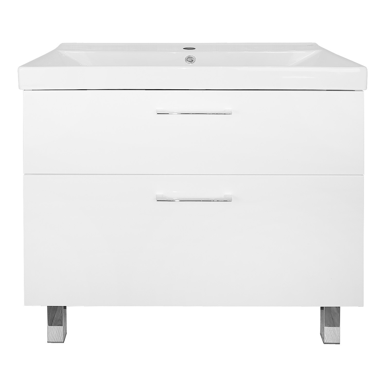 

Тумба Azario Ника 80 Н напольная с раковиной Tempo 80 (CS00091370)