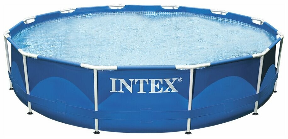 

Бассейн Intex Metal Frame каркасный D366см синий (28210)