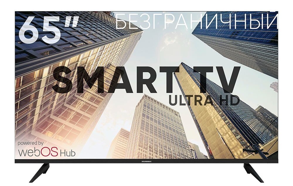 

Телевизор SoundMAX SM-LED50M05SU черный