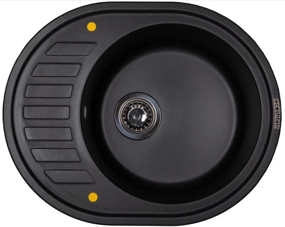 

Кухонная мойка Ecoshtein KREIS OV 620 Черный
