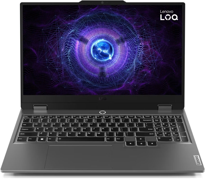 

Ноутбук LENOVO LOQ 15IRX9 i7-13650HX/RAM 16Гб/SSD 1Тб/Win 11 Home серый (83DV00J8IN)