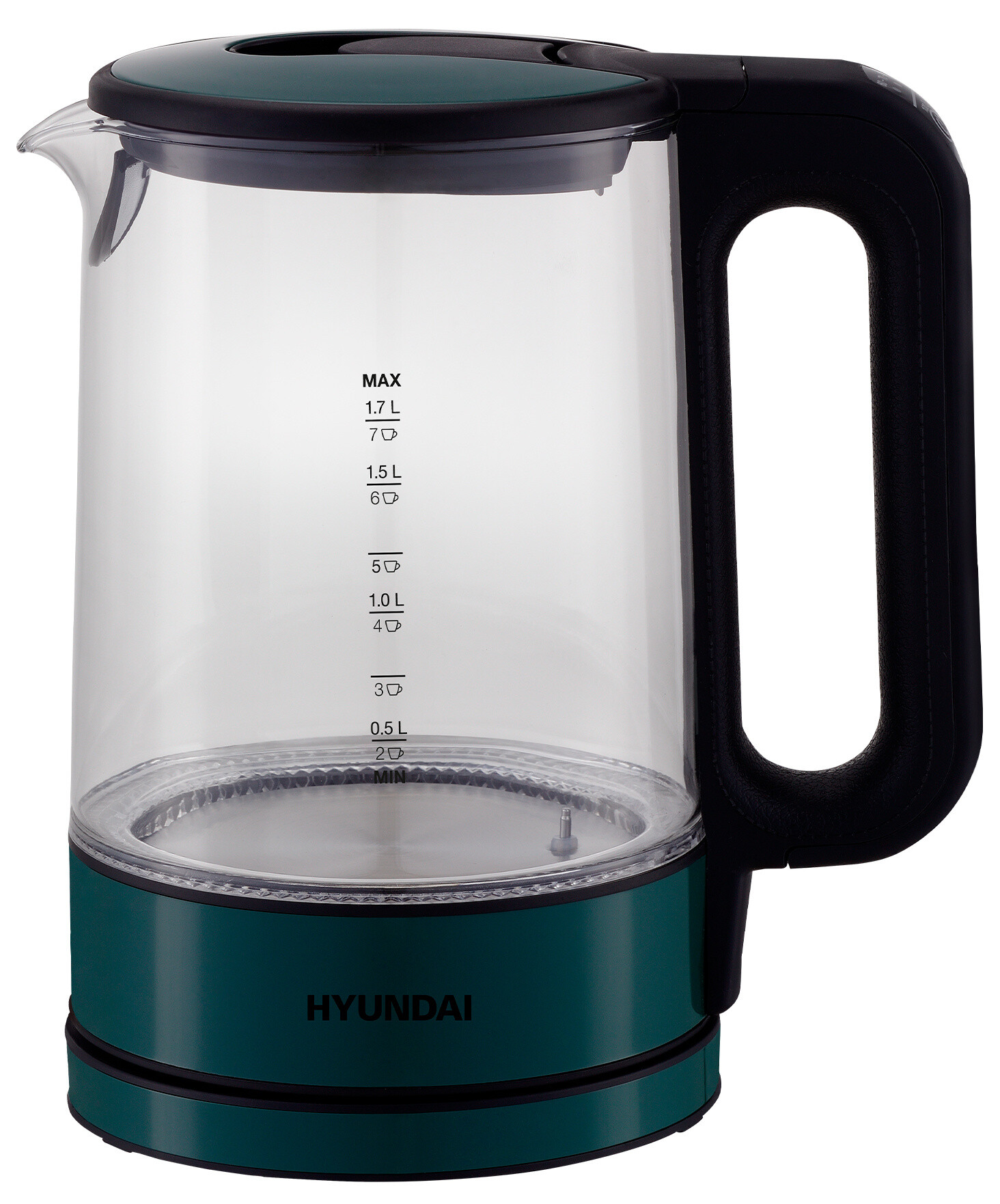 

Чайник Hyundai HYK-S4805 темно-зеленый