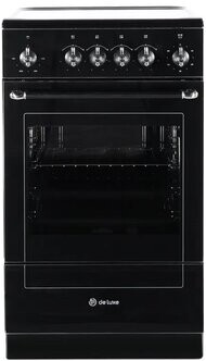 

Электрическая плита De Luxe 506004.13эс-021 черный матовый