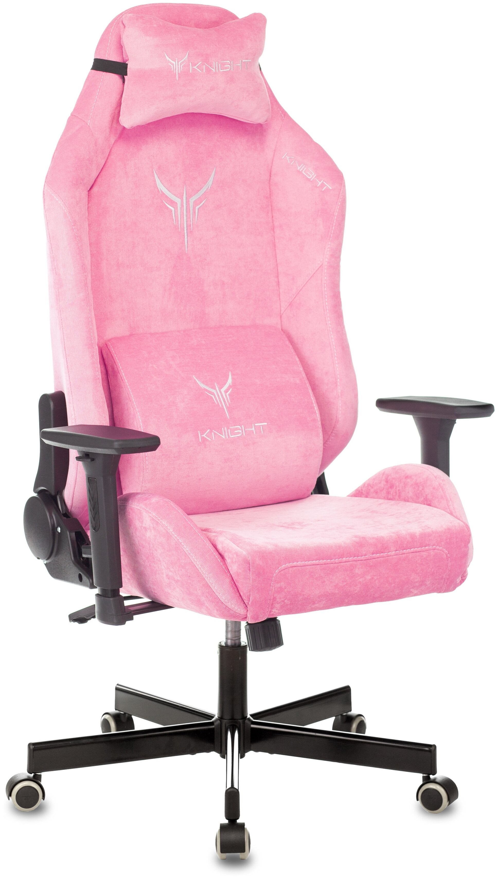 

Кресло Knight N1 Fabric розовый Velvet 36