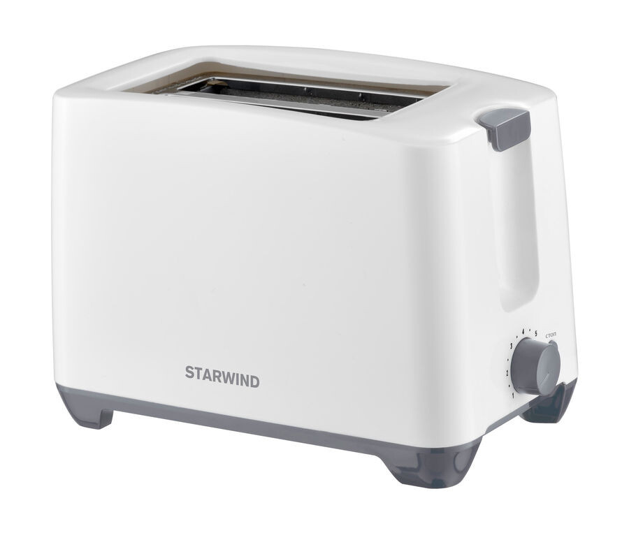 

Тостер Starwind ST2104 белый/серый