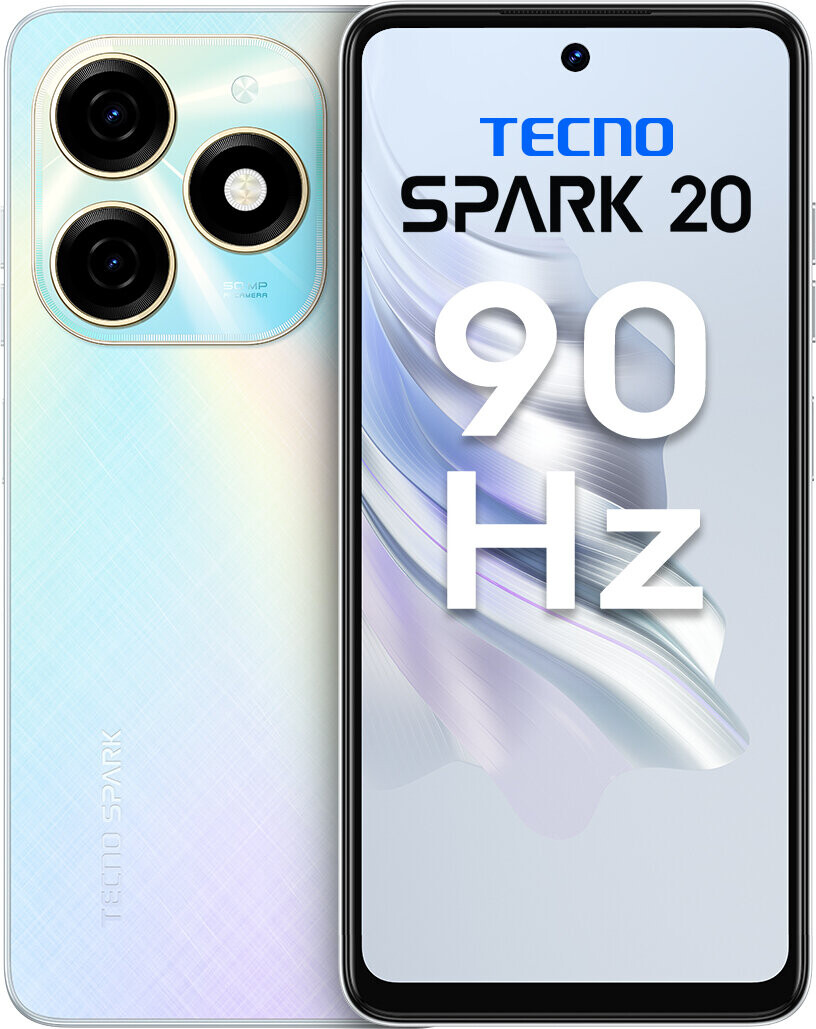 

Телефон Tecno Spark 20 8/128Gb White