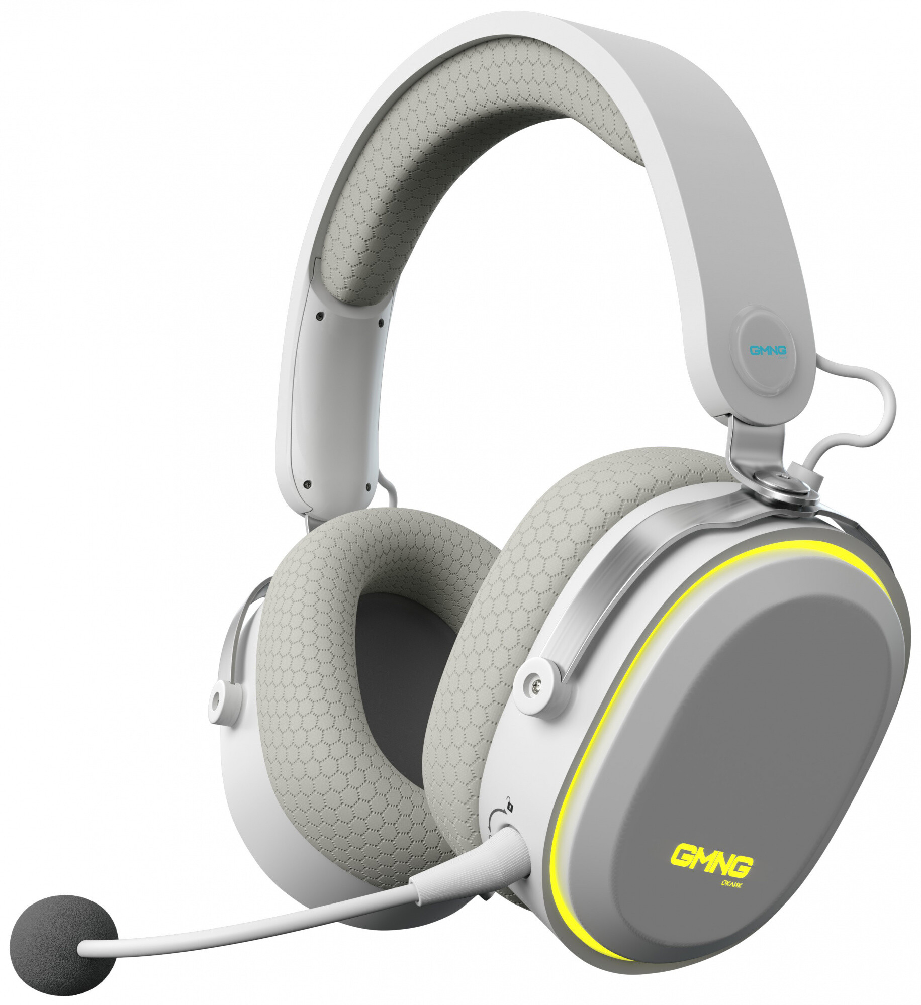 

Компьютерная гарнитура Oklick GMNG HS-L990G белый
