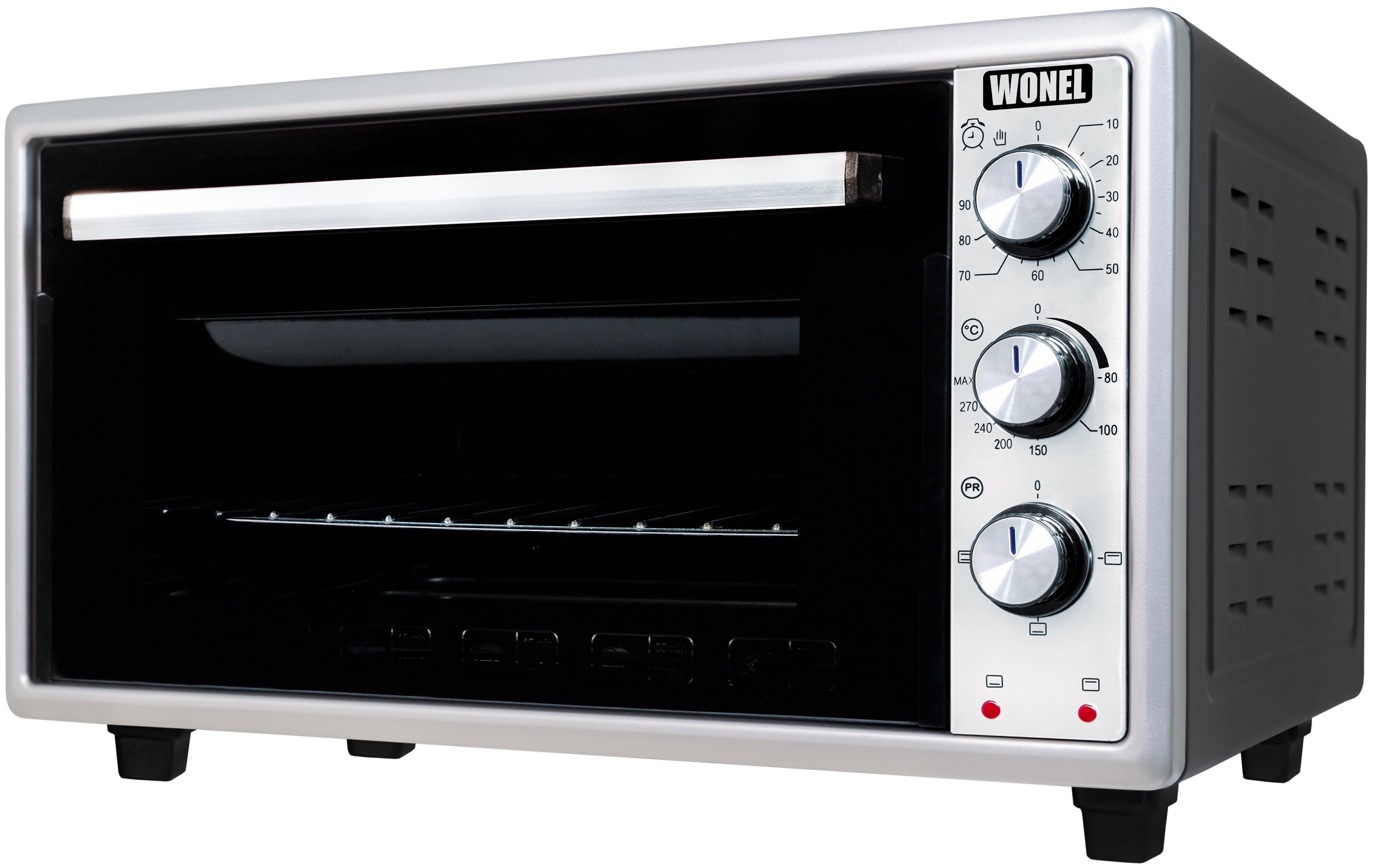 

Мини-печь Wonel WN3615 200 (middle) Чёрно-серая