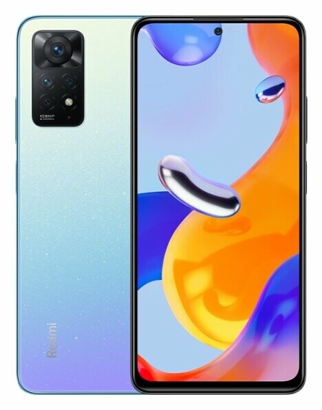 

Телефон Xiaomi Redmi Note 11 Pro 8/128Gb голубой (Star Blue)