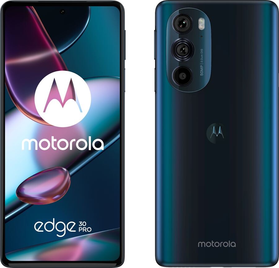 

Телефон Motorola Edge 30 pro 12/256Gb синий