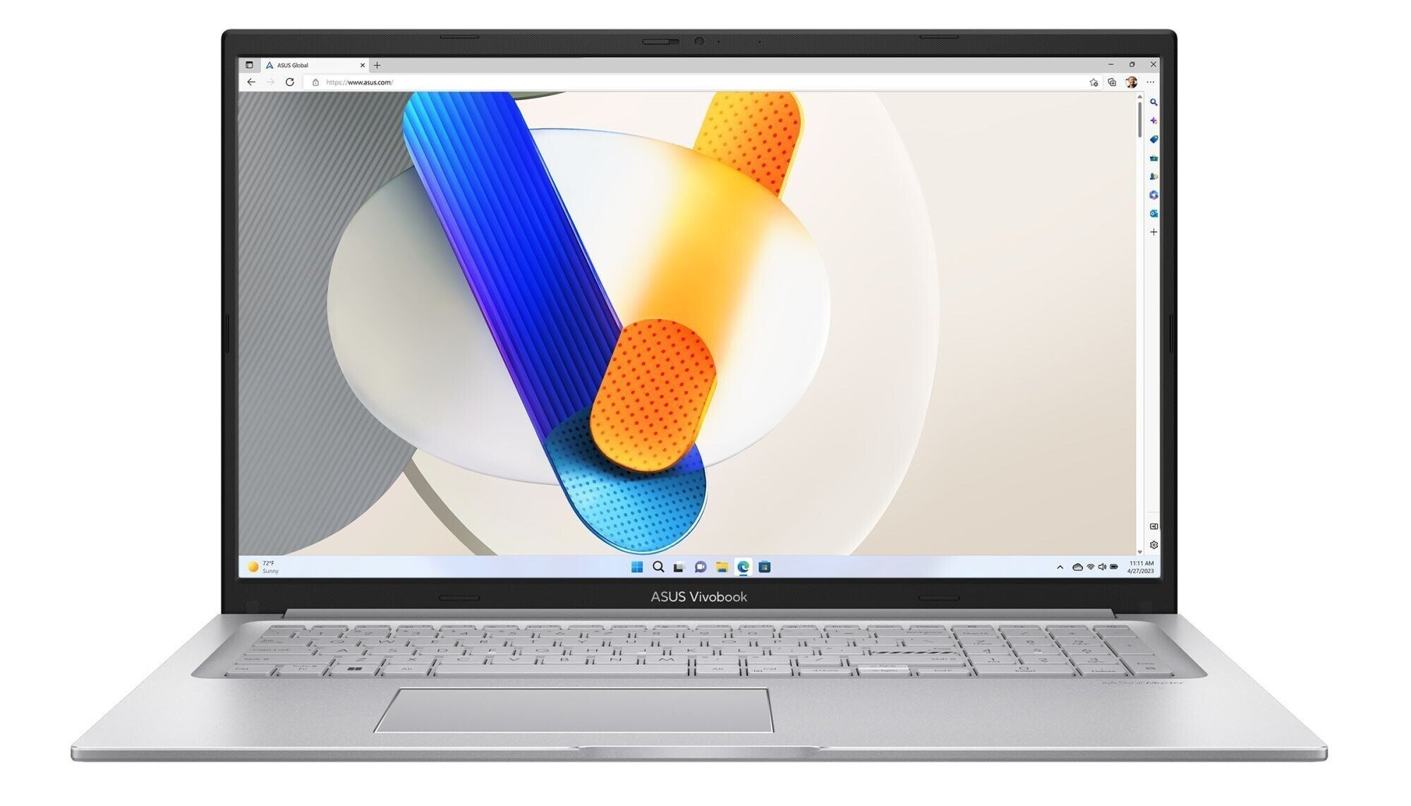 

Ноутбук ASUS VivoBook 17 X1704VA-AU159 i3 1315U 1200 MHz/8GB/512GB SSD/Без ОС Silver (90NB10V2-M005J0)