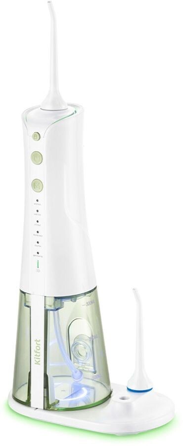 

Ирригатор Kitfort KT-2925-2 бело-салатовый